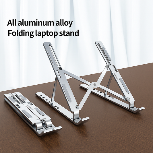 Aluminum Adjustable Foldable Laptop Stand 💻 (Original)
